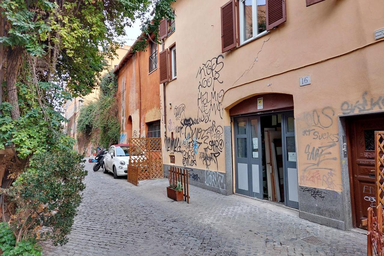 Trastevere Charming Loft Apartment Rome Bagian luar foto